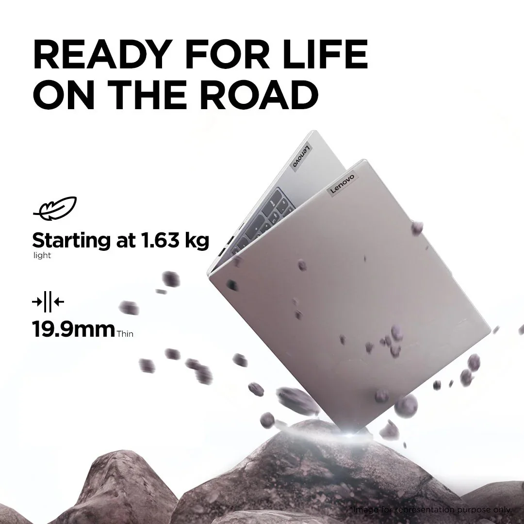 Lenovo IdeaPad Slim 3 Intel Core i3 12th Gen 15.6" (39.62cm) FHD Thin & Light Laptop (8GB/512GB SSD/Intel UHD Graphics/Windows 11/MSO 21/1Yr ADP Free/3months Game Pass/Arctic Grey/1.63Kg), 82RK00VTIN - Image 7