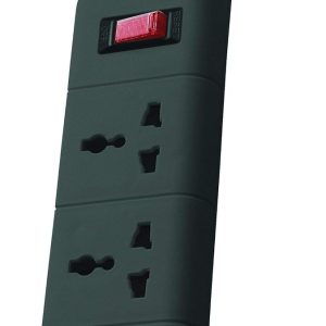 Belkin 3-Socket Surge Protector Universal Socket with 5Ft (1.5-Meter) Heavy Duty Cable Overload Protection, Extension Cord Comes with 5 Years Warranty
