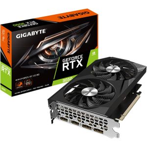 GIGABYTE GeForce RTX 3050 WINDFORCE OC V2 8GB GDDR6 GV-N3050WF2OCV2-8GD Video Card pci_e