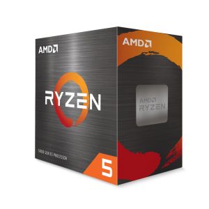 AMD Ryzen 5 5600T Desktop Processor, 6 cores 12 Threads 32MB L3 Cache Base Clock 3.5 GHz Up to 4.5 GHz AM4 Socket System Memory DDR4 Up to 3200 MT/s