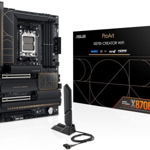 ASUS Proart ATX X870E-Creator Wi-Fi Motherboard,DDR5, AMD Socket AM5 for AMD Ryzen 9000 & 8000 & 7000 Series Desktop Processors