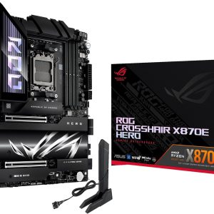 ASUS ROG Crosshair X870E Hero, DDR5 ATX Motherboard AMD Socket AM5 for AMD Ryzen 9000 & 8000 & 7000 Series Processors